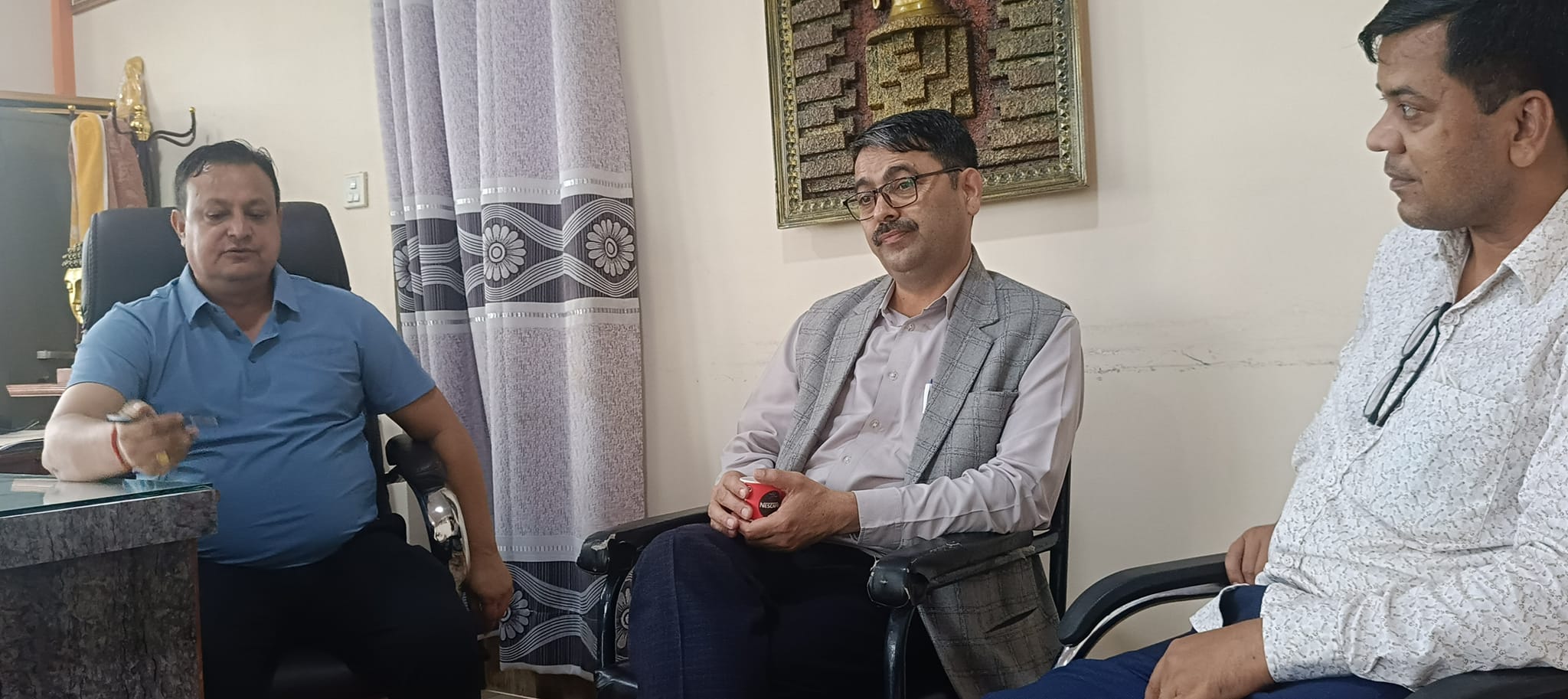 कपिलवस्तु नगरपालिका प्रमुख सुदिप पौडेलसँग स्थानीय तहका समस्या र उपलब्धिका बारेमा छलफल