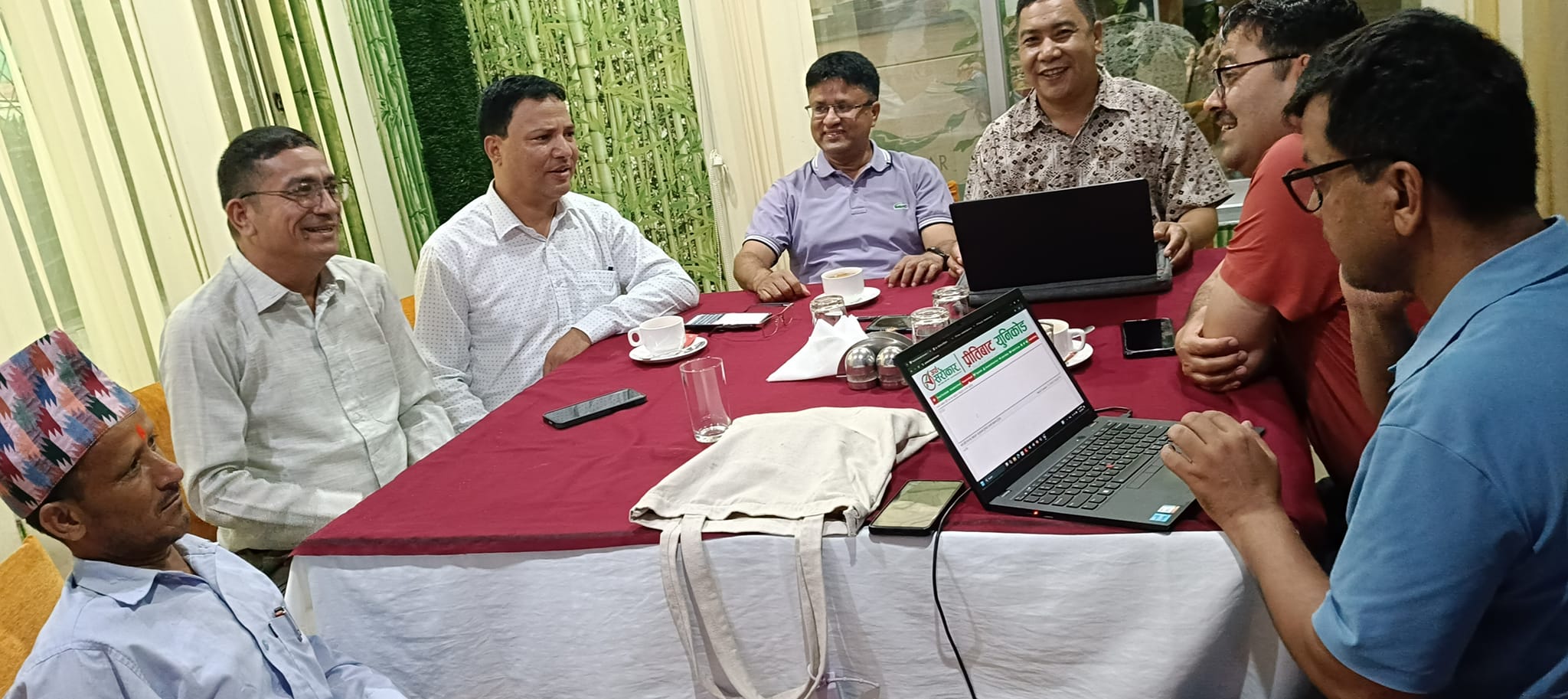 सुदुरपश्चिम प्रदेशका पुर्वमुख्यमन्त्री मा.दीर्घ सोडारीसँग भेटघाट